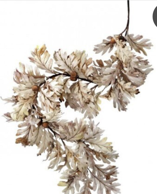 48” Acorn Oak Leaf Garland