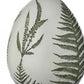 resin wild fern leaf egg