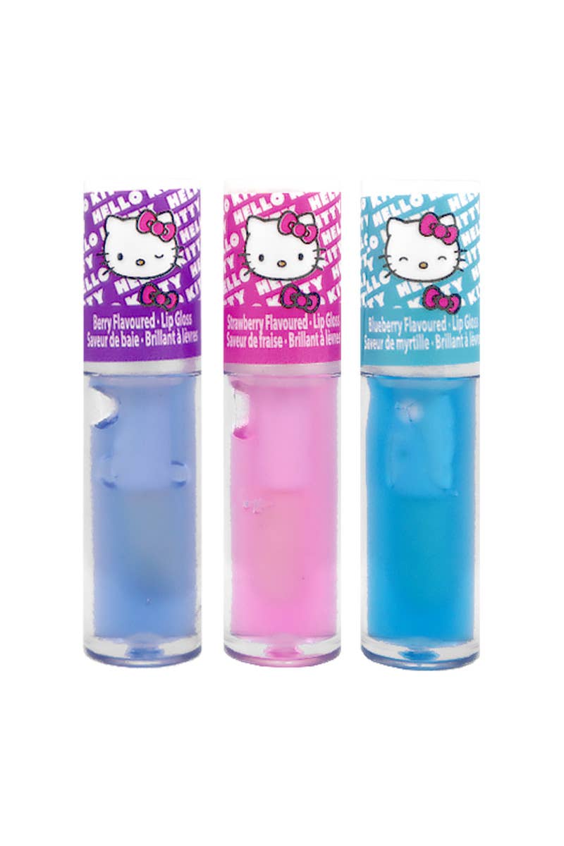 UPD HK1143GG Hello Kitty Lip Gloss w/ pouch set