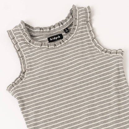 Ruffle Rib Tank