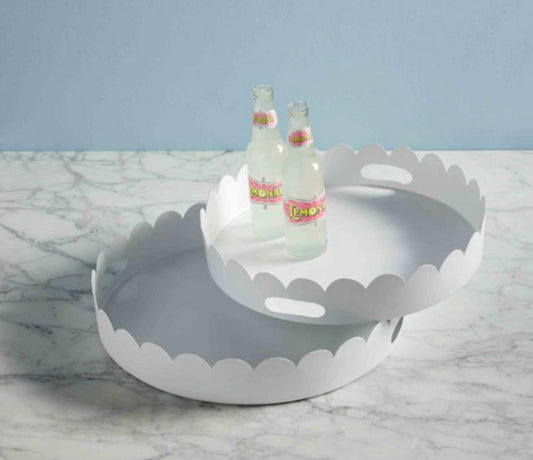 Scalloped tray