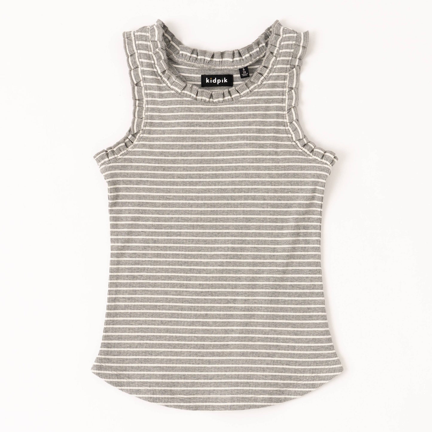 Ruffle Rib Tank