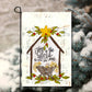 Joy to the World Star Manger Garden Flag