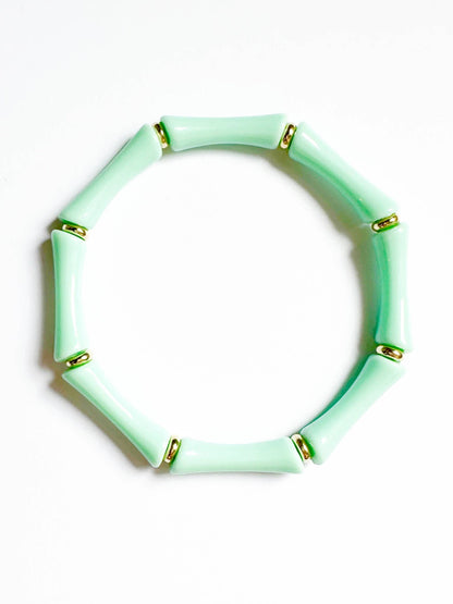 Bamboo Acrylic Bracelets