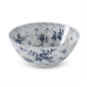 13.75 Inch Blue & White