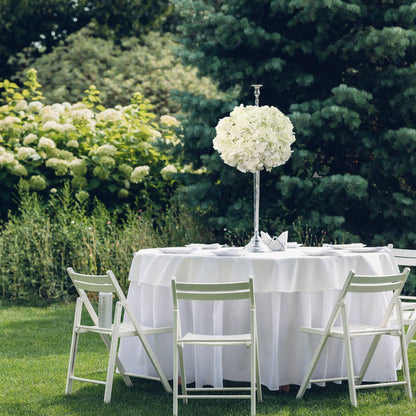 White Artificial Hydrangea Bouquet 20" Set Of 7 Stems