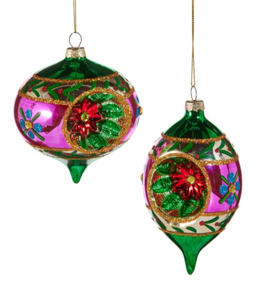 5.5" MULTICOLOR WITCH EYE ORNAMENT