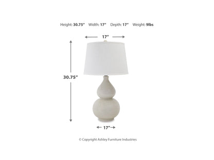 Staffi ceramic table lamp