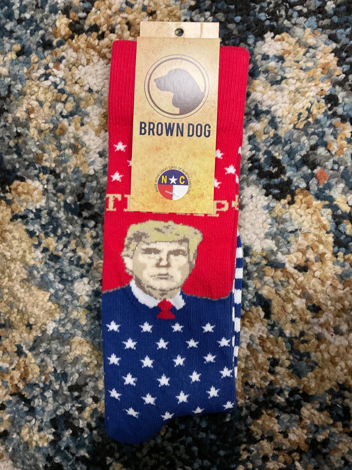 Brown Dog Socks