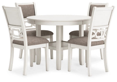Erinburg dining table and chairs