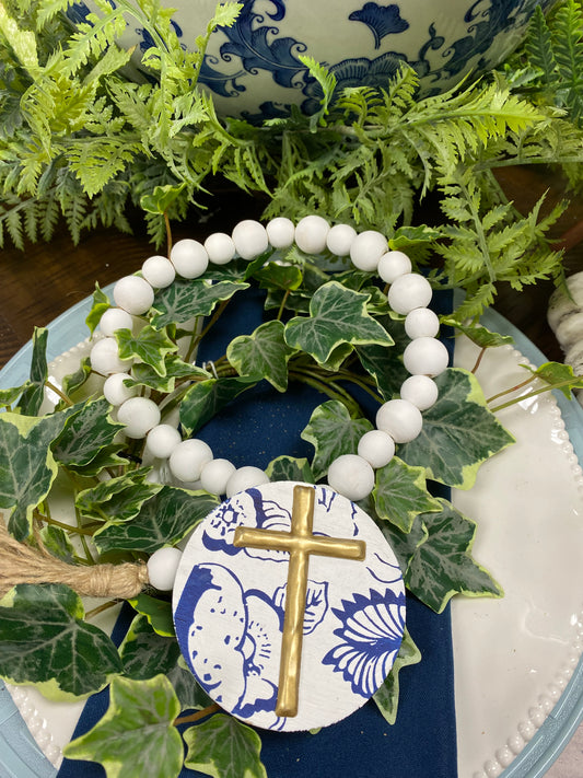 Cross Blessing Beads