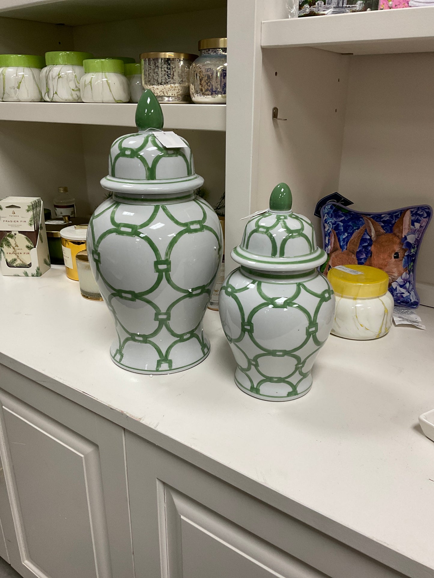 Ceramic ginger jars