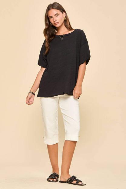 Short Sleeve Cotton Top