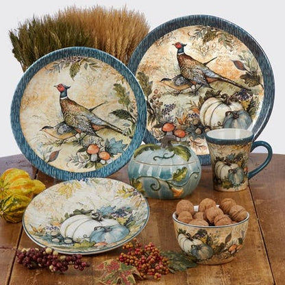 Harvest Gatherings Fall Dessert Plate 9 in