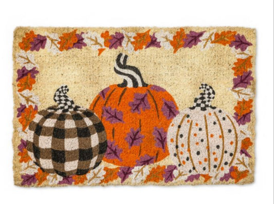 pumpkin palooza entrance mat