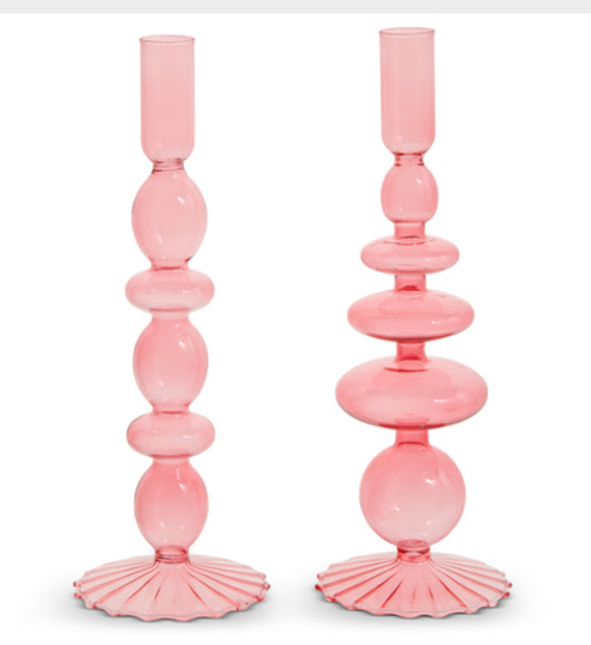 Pink Candle Sticks
