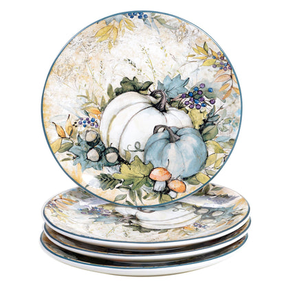 Harvest Gatherings Fall Dessert Plate 9 in