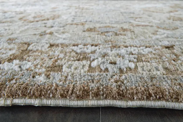 traditional take on florals, made for today’s home. This memory foam rug showcases a classic botanical design, machine woven in assorted neutrals. A built-in memory foam pad keeps things comfortable underfoot, resulting in a beautiful blend of style and f