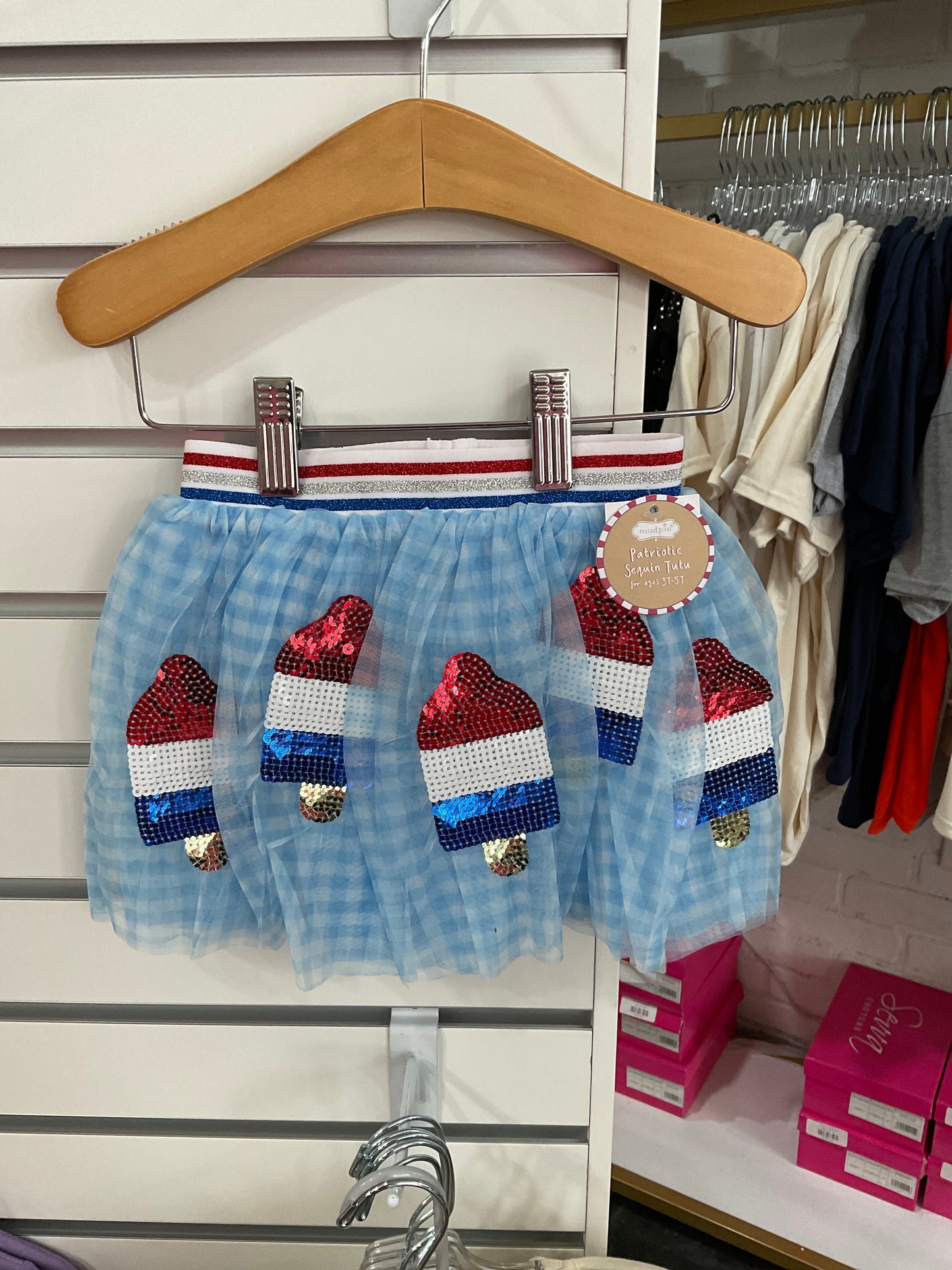 Patriotic sequin tutu