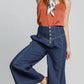Western Style High Waist Pants