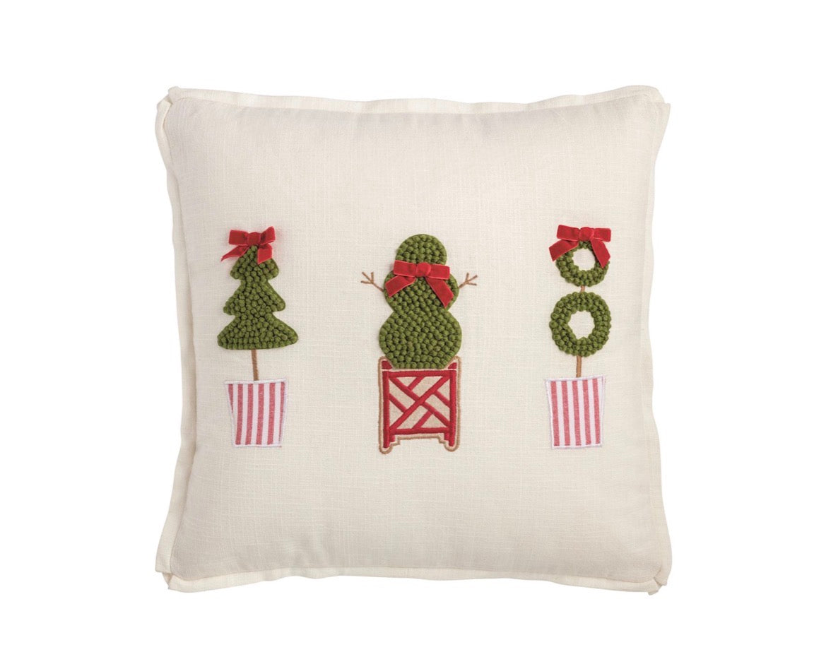 SQUARE TOPIARY PILLOW