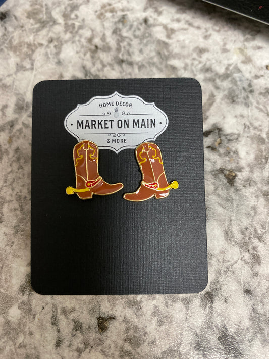 Boot Earrings