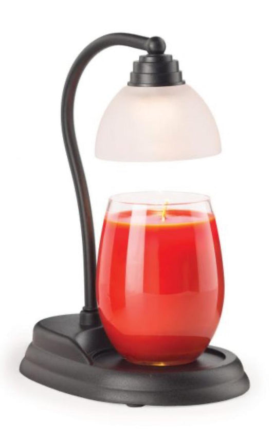 Aurora candle warmer lamp black