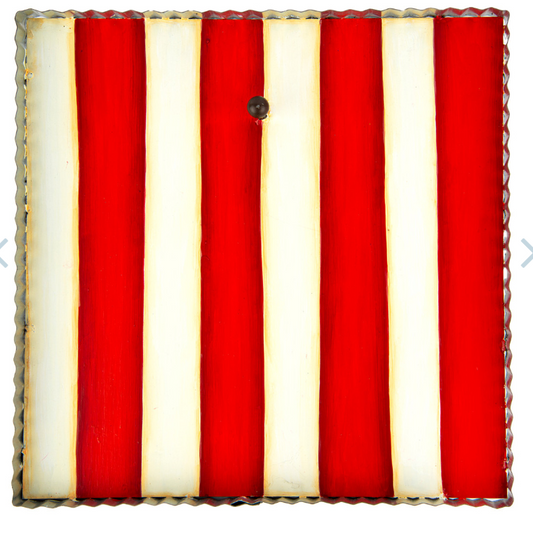 Red And White Display Board