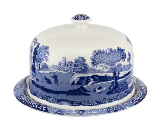 Blue Italian 250th Collection Serving Platter with Dome