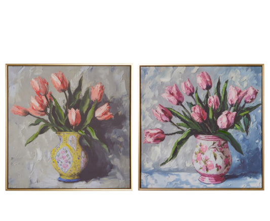 Potted Tulip Wall Art