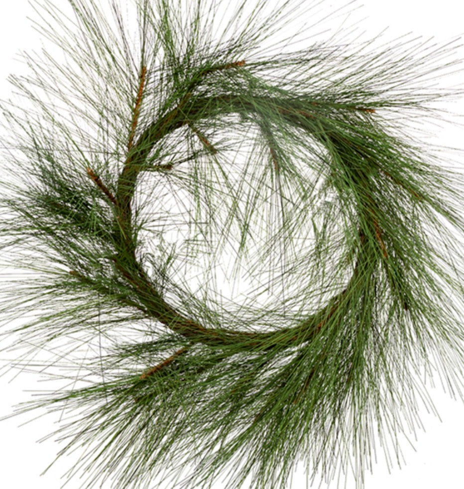 30" Long Needle Wreath