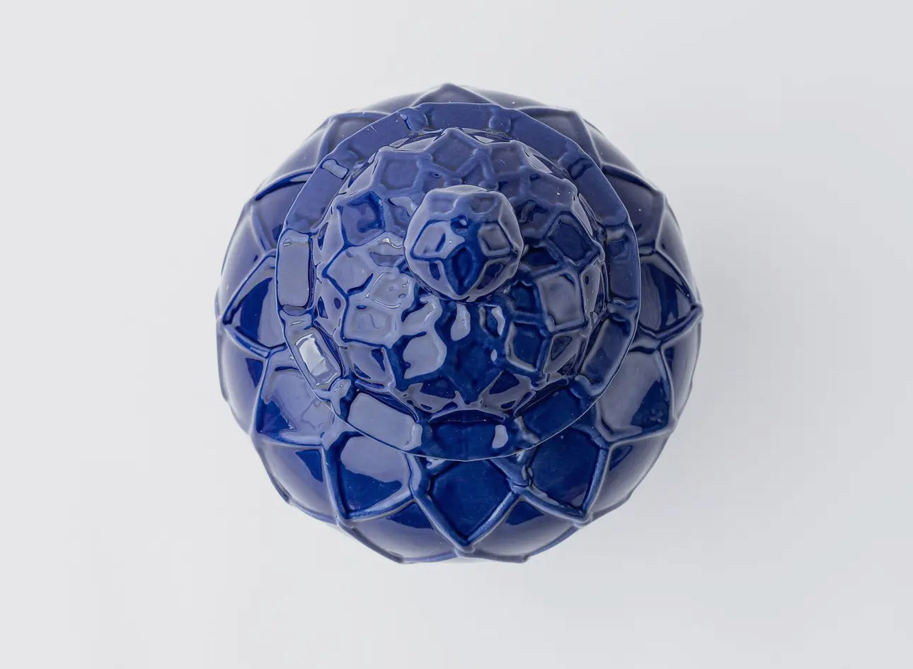 Navy Ginger Jar