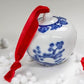 3” ceramic ginger jar ornaments
