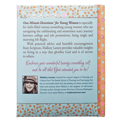 One-Minute Devotions for Young Women Padded Hardcover