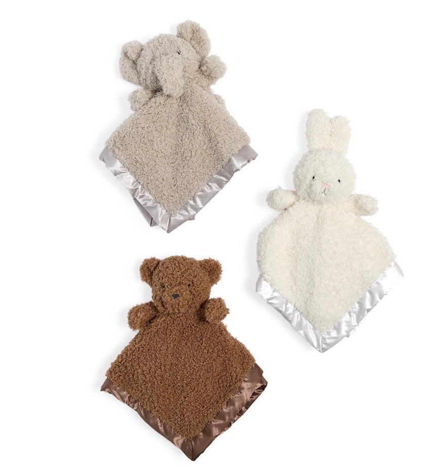 Super Soft Chenille Plush Animal Lovey Toy