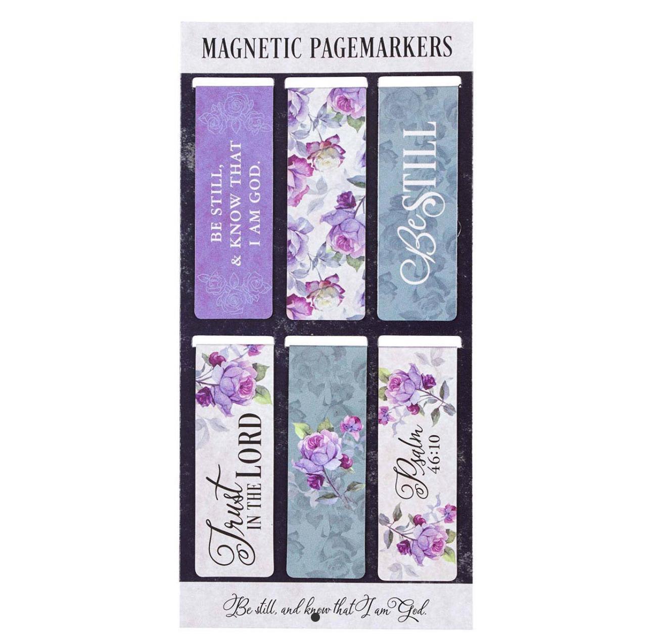 Be still magnetic bookmark set : Psalm 49:10