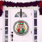 Checkered Nutcracker Door Hanger