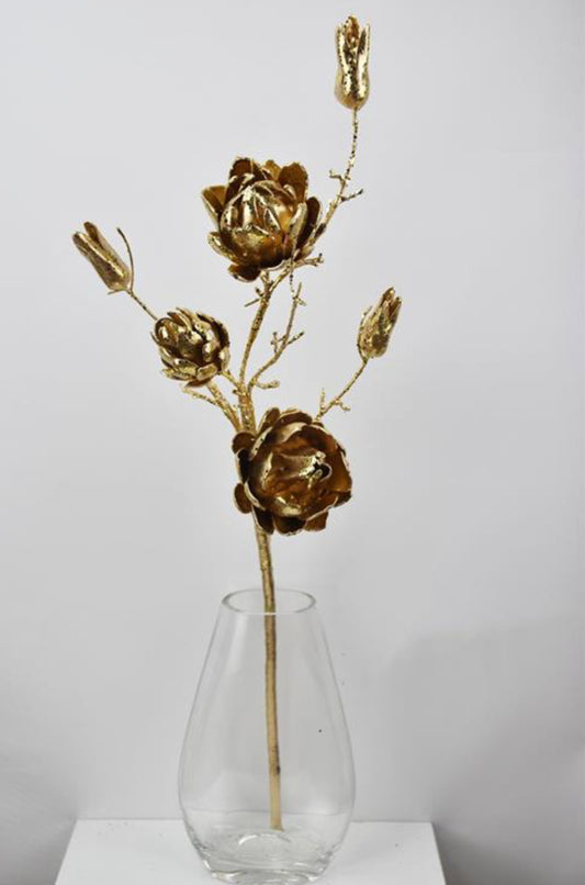 Gold protea spray-37.5”