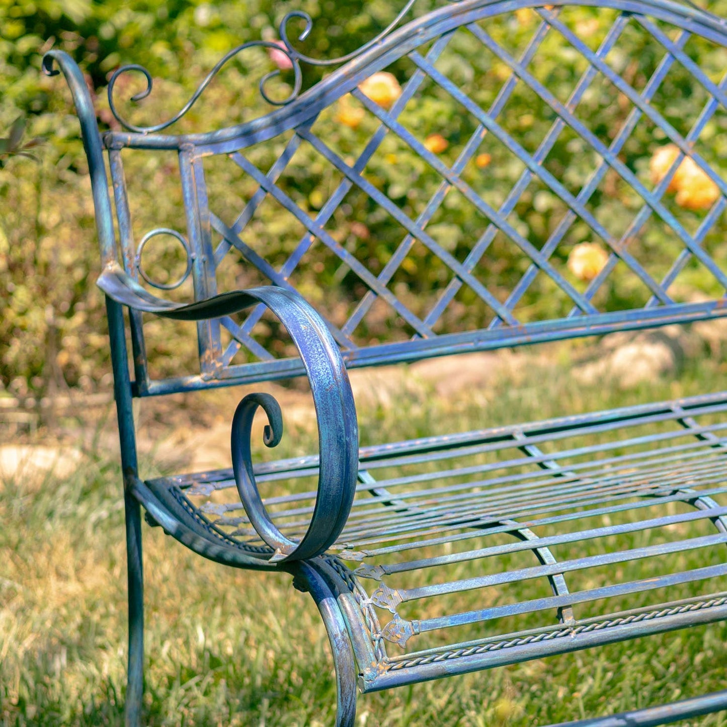Victorian Iron Garden Bench