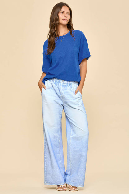 Short Sleeve Cotton Top