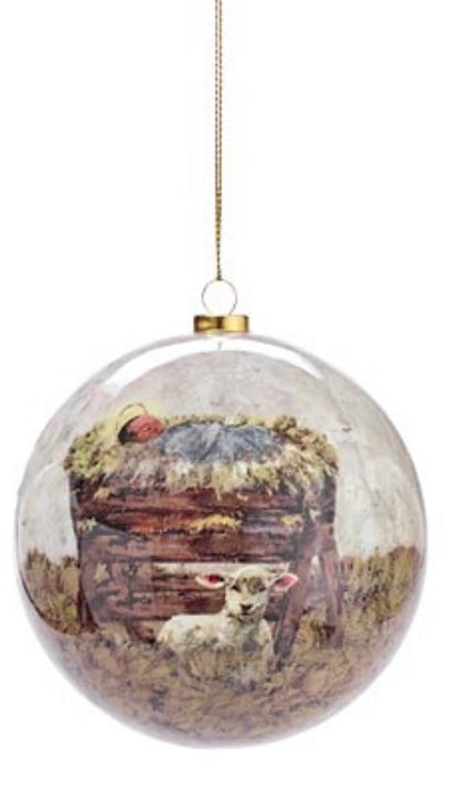 DIVINE IMPRESSIONS NATIVITY 4" ORNAMENT