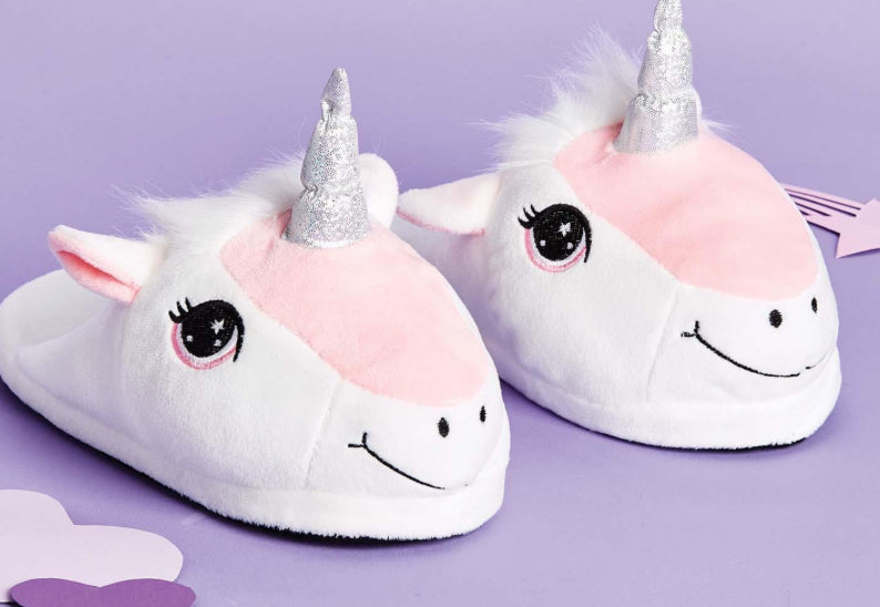 Happy Unicorn Super Soft Children's Slippers
