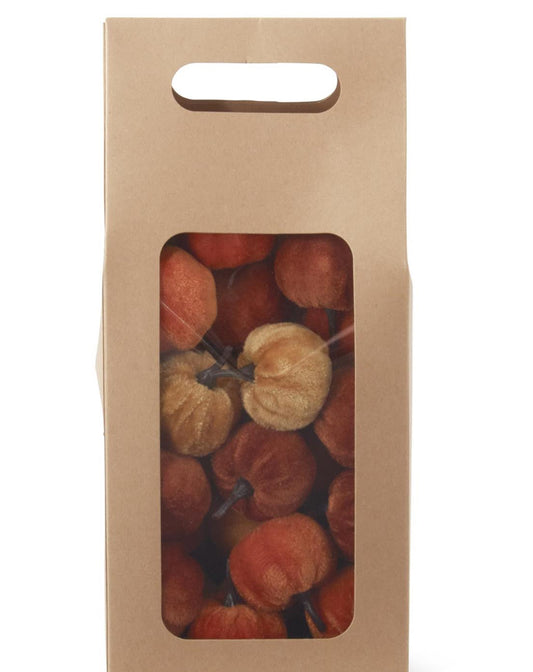 11 Inch Craft Bag of Mini Brown Orange & Yellow