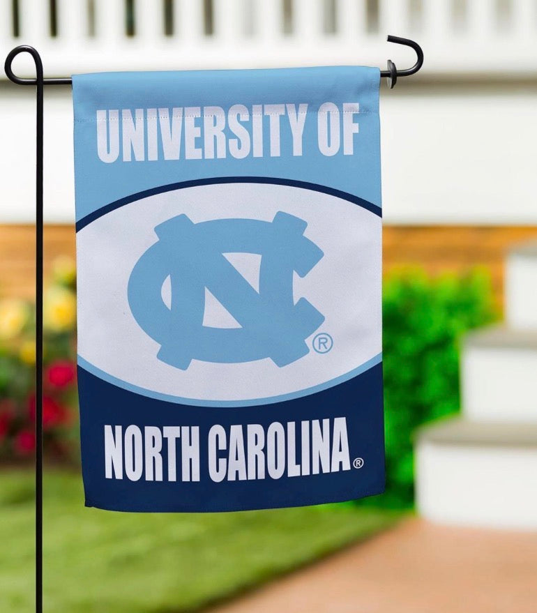 University of North Carolina Suede Garden Flag