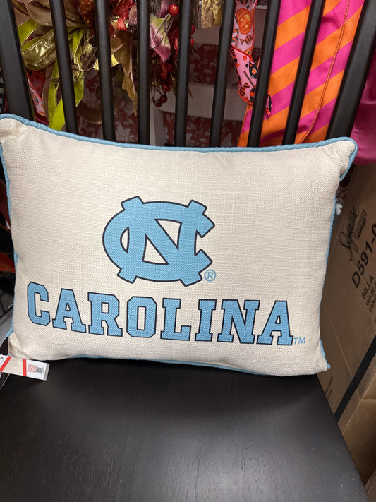 NC Carolina combination pillow