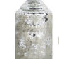 Assorted mini silver mercury glass etched bud vase