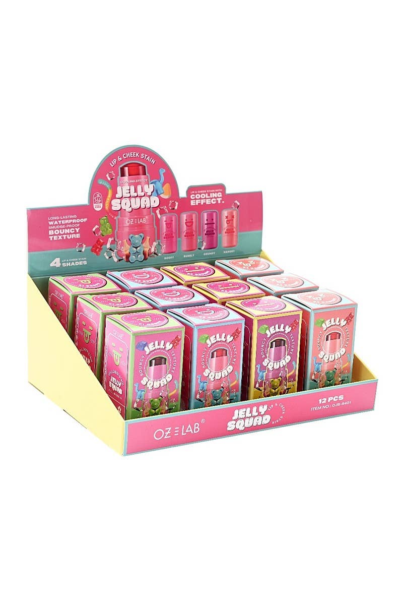 Romantic Beauty OJB-8401 Jelly Squad Lip & Cheek Stain -