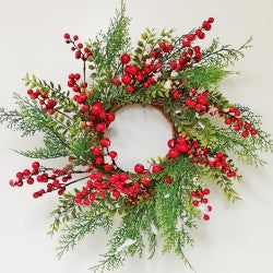 Snowberry and Pine wreath