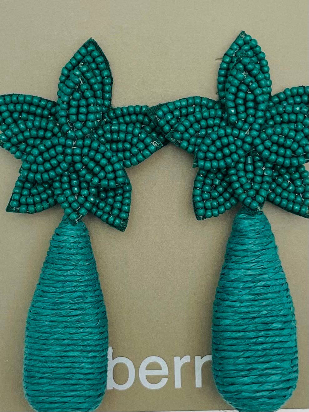 CHIC - JoJo Dangle Earring (emerald green) BER231
