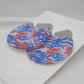 July 4th Earrings, Acrylic Earrings, Fourth of July